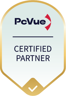 PcVue Certified Partner badge
